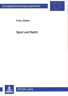 E-Book (pdf) Sport und Recht von Franz Zeilner