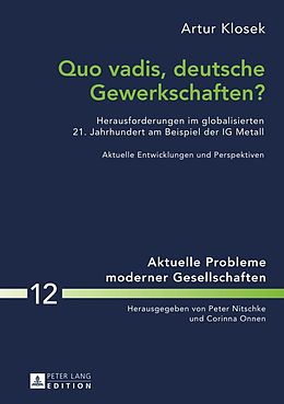 E-Book (pdf) Quo vadis, deutsche Gewerkschaften? von Artur Klosek