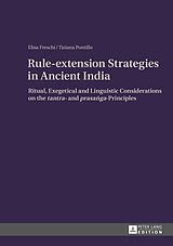 eBook (pdf) Rule-extension Strategies in Ancient India de Elisa Freschi