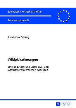 E-Book (pdf) Wildplakatierungen von Alexandra Giering