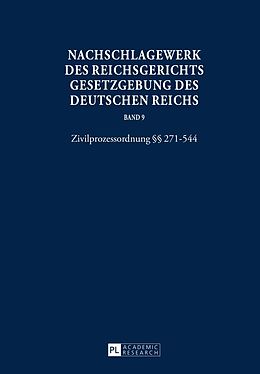 E-Book (pdf) Nachschlagewerk des Reichsgerichts  Gesetzgebung des Deutschen Reichs von 