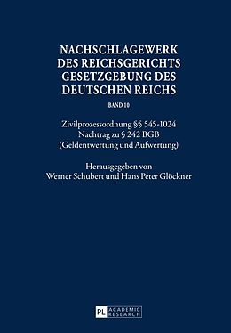 E-Book (pdf) Nachschlagewerk des Reichsgerichts  Gesetzgebung des Deutschen Reichs von 