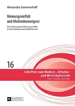 E-Book (pdf) Meinungsvielfalt und Medienkonvergenz von Alexandra Sommerhoff