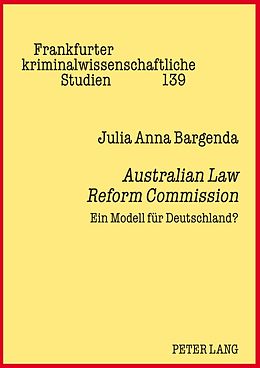 E-Book (pdf) Australian Law Reform Commission von Julia Anna Bargenda