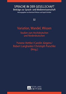 E-Book (pdf) Variation, Wandel, Wissen von 