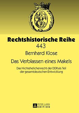 E-Book (pdf) Das Verblassen eines Makels von Bernhard Klose
