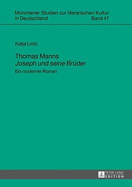 E-Book (pdf) Thomas Manns «Joseph und seine Brüder» von Katja Lintz
