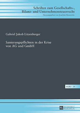 E-Book (pdf) Sanierungspflichten in der Krise von AG und GmbH von Gabriel Litzenberger
