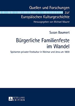 E-Book (pdf) Bürgerliche Familienfeste im Wandel von Susan Baumert