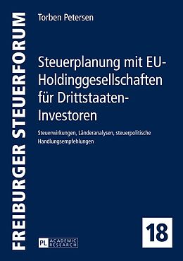 E-Book (pdf) Steuerplanung mit EU-Holdinggesellschaften für Drittstaaten-Investoren von Torben Petersen