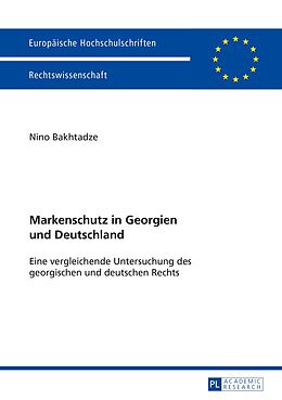 E-Book (pdf) Markenschutz in Georgien und Deutschland von Nino Bakhtadze