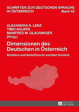 E-Book (pdf) Dimensionen des Deutschen in Österreich von 