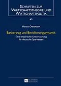 E-Book (pdf) Bankertrag und Bevölkerungsdynamik von Marco Oestmann