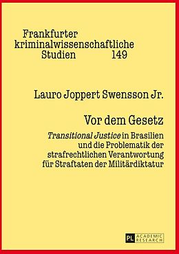 E-Book (pdf) Vor dem Gesetz von Lauro Joppert Swensson Jr.