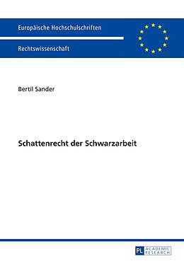 E-Book (pdf) Schattenrecht der Schwarzarbeit von Bertil Sander