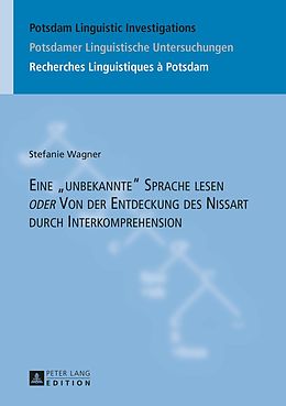 E-Book (pdf) Eine «unbekannte» Sprache lesen «oder» Von der Entdeckung des Nissart durch Interkomprehension von Stefanie Wagner