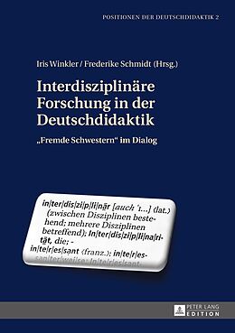 E-Book (pdf) Interdisziplinäre Forschung in der Deutschdidaktik von 