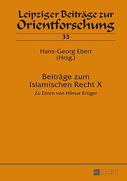 E-Book (pdf) Beiträge zum Islamischen Recht X von 