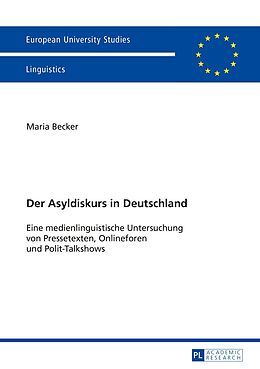 E-Book (pdf) Der Asyldiskurs in Deutschland von Maria Becker