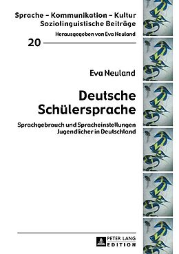 E-Book (pdf) Deutsche Schülersprache von Eva Neuland
