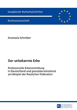 E-Book (pdf) Der unbekannte Erbe von Anastasia Schreiber