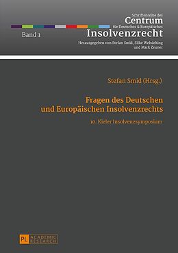 E-Book (epub) Fragen des Deutschen und Europäischen Insolvenzrechts von 