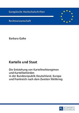 E-Book (epub) Kartelle und Staat von Barbara Galke