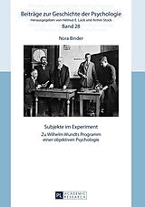 E-Book (epub) Subjekte im Experiment von Nora Binder