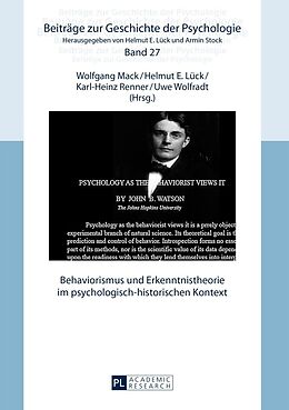 E-Book (epub) Behaviorismus und Erkenntnistheorie im psychologisch-historischen Kontext von 