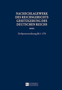 E-Book (epub) Nachschlagewerk des Reichsgerichts - Gesetzgebung des Deutschen Reichs von 