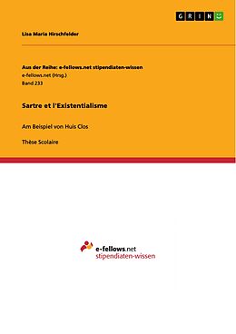 E-Book (epub) Sartre et l'Existentialisme von Lisa Maria Hirschfelder
