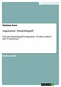 E-Book (pdf) Augustinus' Sündenbegriff von Stefanie Kern