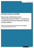 E-Book (pdf) Restaurant und Bruchmuseum "Flieger-Heim Franz Tolinksi" - Geschichten um und über das erste Aviatische Museum in Deutschland von Alexander Kauther, Paul Wirtz