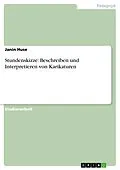 E-Book (epub) Stundenskizze: Beschreiben und Interpretieren von Karikaturen von Janin Huse