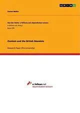 Kartonierter Einband Zionism and the British Mandate von Daniel Müller