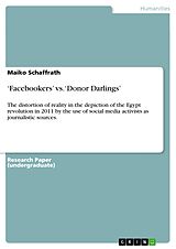 E-Book (pdf) 'Facebookers' vs. 'Donor Darlings' von Maiko Schaffrath