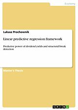 eBook (epub) Linear predictive regression framework de Lukasz Prochownik