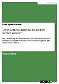 E-Book (epub) "Mein Gott, was hätte das für ein Film werden können!" von Lena Spiekermann