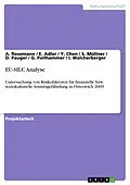 E-Book (pdf) EU-SILC Analyse von A. Rosemann, E. Adler, Y. Chen