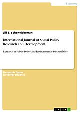 eBook (epub) International Journal of Social Policy Research and Development de Jill S. Scheneiderman