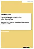 E-Book (pdf) Sicherung einer unabhängigen Abschlussprüfung von Sonja Schneider