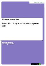 eBook (epub) Redox Electricity from Microbes to power LEDs de T. S. Amar Anand Rao