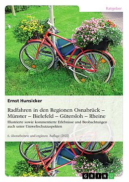 E-Book (pdf) Radfahren in den Regionen Osnabrück -Münster - Bielefeld - Gütersloh - Rheine von Ernst Hunsicker
