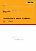 E-Book (pdf) Zusammenfassung - Die Räuber von Friedrich Schiller von Julia Hetzel