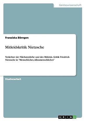 Mitleidskritik Nietzsche