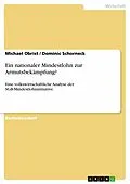 E-Book (epub) Ein nationaler Mindestlohn zur Armutsbekämpfung? von Michael Obrist, Dominic Schorneck