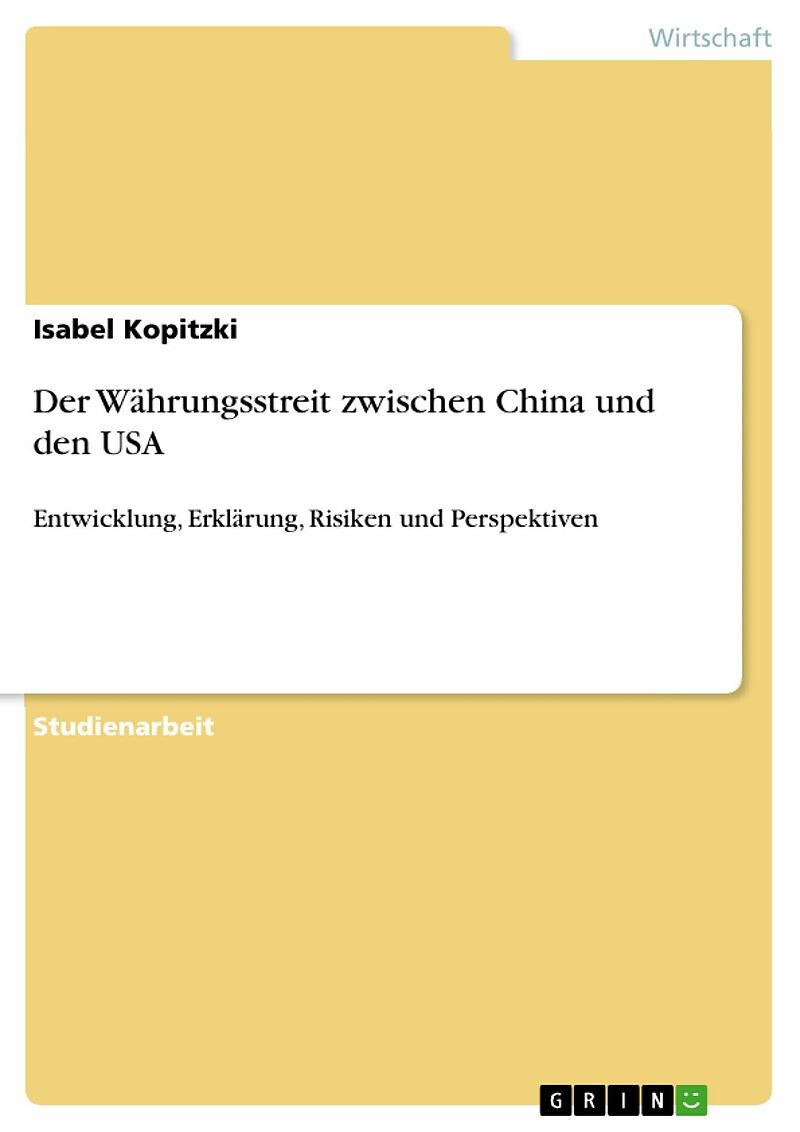 Der Währungsstreit zwischen China und den USA