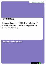 E-Book (epub) Loss and Recovery of Hydrophobicity of Polydimethylsiloxane after Exposure to Electrical Discharges von Henrik Hillborg
