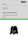 E-Book (epub) Minna Canth - Nach Recht und Gesetz von Nadine Erler
