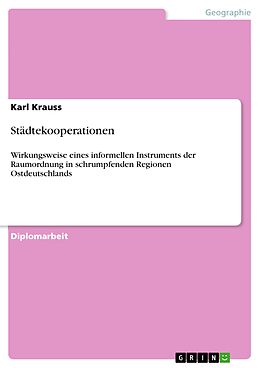E-Book (pdf) Städtekooperationen von Karl Krauss